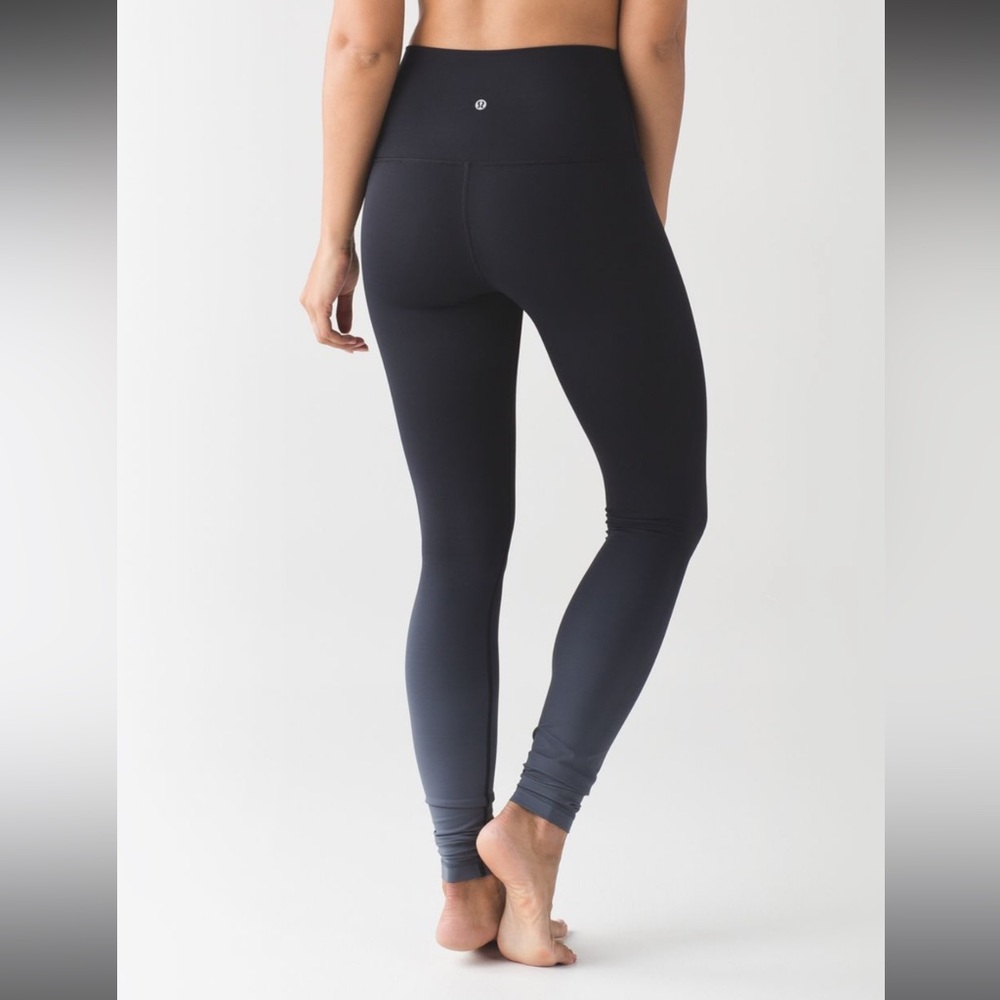 Lululemon Wunder Under Pant (Hi-Rise) - Ombré Black